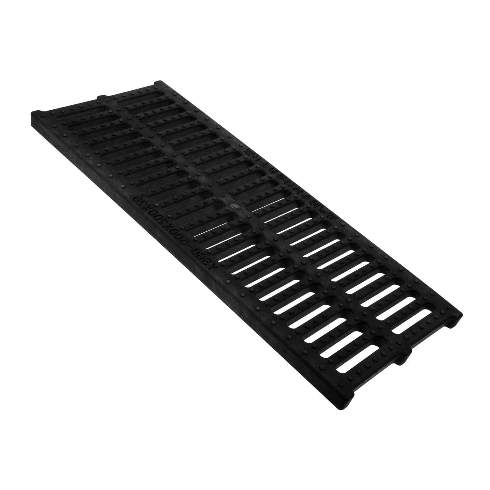 Solidna 500 x 200 mm wymienna osłona odpływowa z żywicy - zewnętrzny ruszt do kanalizacji kuchennych i miejskich, profesjonalne akcesoria drenażowe