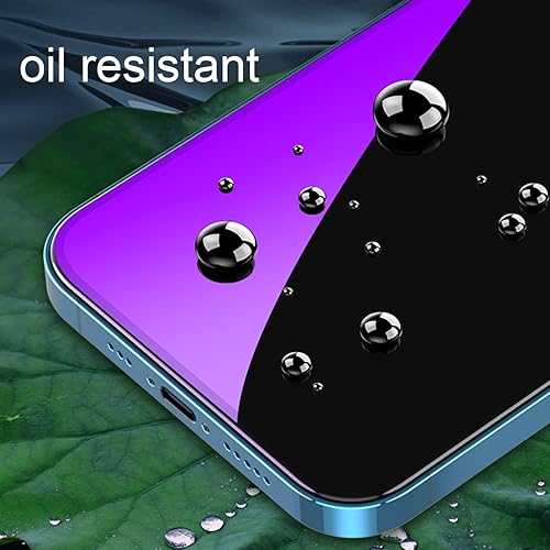 Miniatura 6 de 2 piezas de vidrio templado anti-azul de privacidad para iPhone 14 PlusiPhone 13 Pro Max, película protectora de pantalla antiespía diseñada para