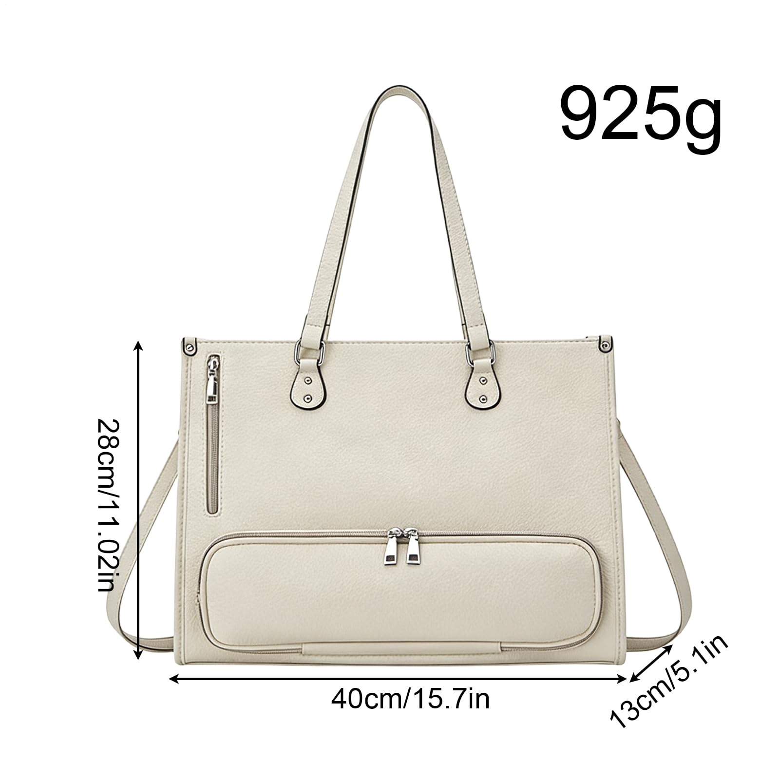 Genérico Bolsa de almuerzo para mujer, isotérmica con compartimento para almuerzo | Tendencia de trabajo portátil | para teléfono, tableta, libro, bebidas, comida, colegio, escuela,, blanco, Se