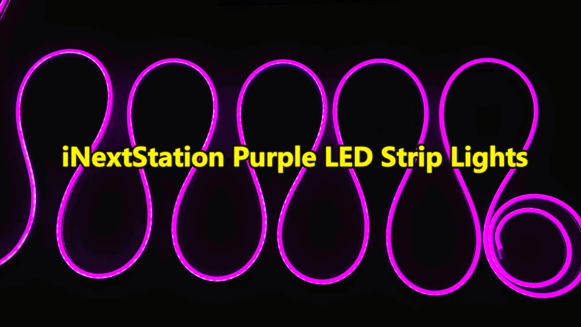 INextStation Neon LED Strip Light 16.4ft/5 Neon Light Strip 12V - View #8