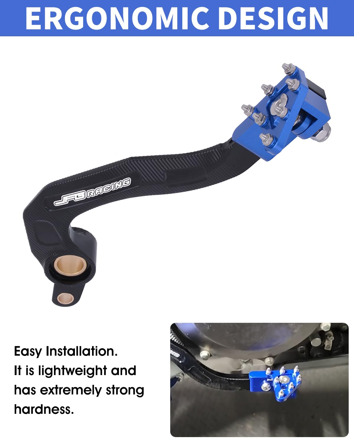 Fifty Fifty Pedals Yamaha Yz250f Parts Rear Brake Pedal Foot Lever