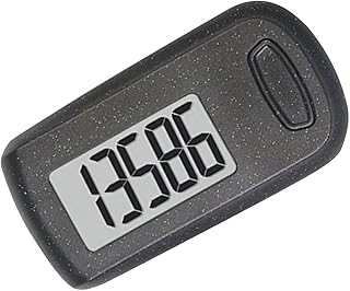 degraus simples, pedômetro caminhada, rastreador passos com clipe – clipe granmonitor atividades com visor digital bolso – Rastreie passos com precisão para homens, mulheres, crianças, adultos e idosos