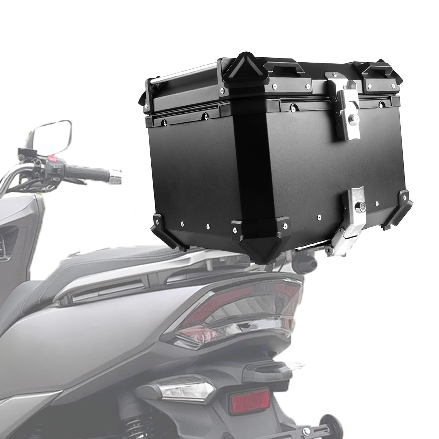 Leren Topkoffer 55 Liter - Topkoffers - ! Your Kustom Part Store