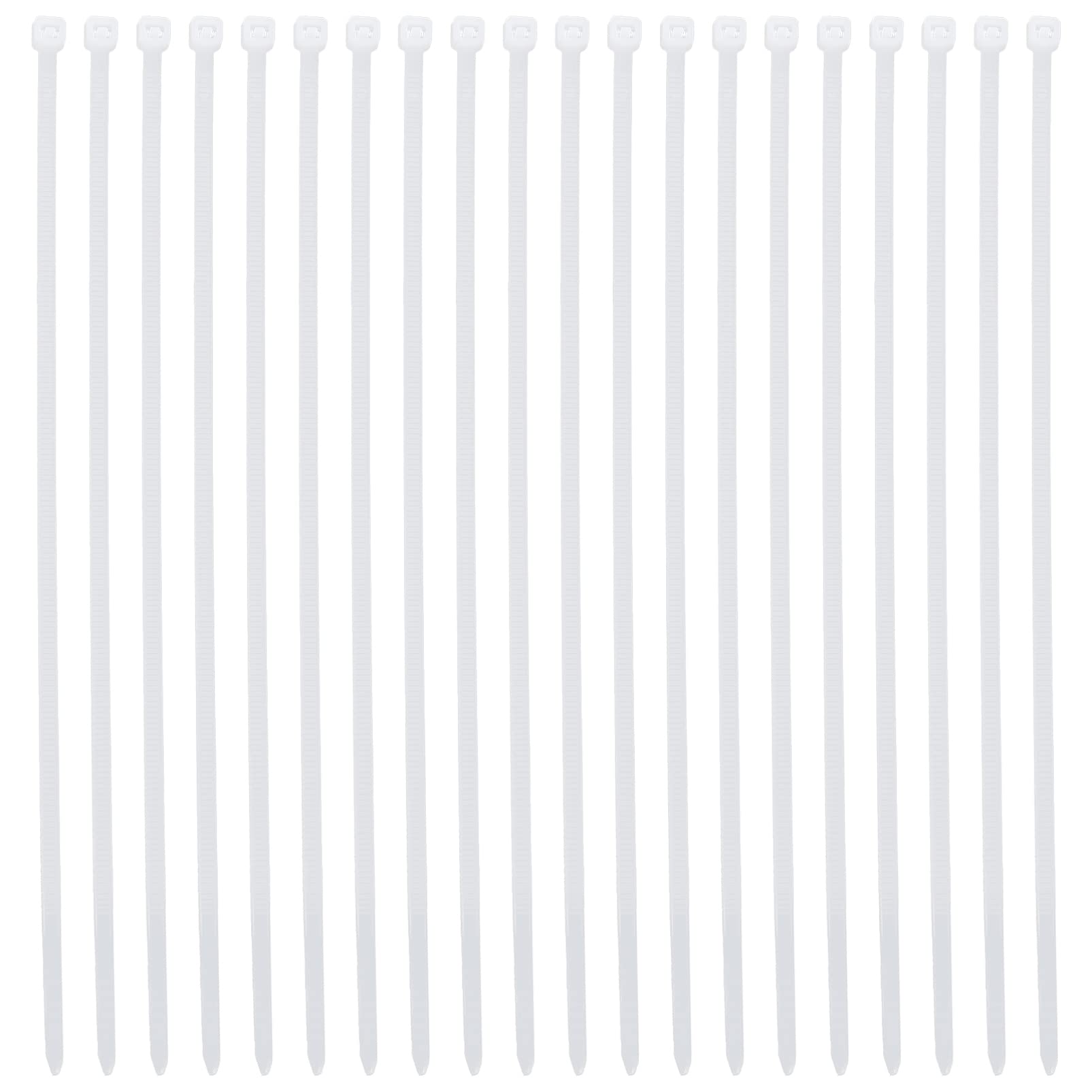 DOITOOL 1000pezzi Fascette Stringicavo in Nylon Da Resistente e Flessibile Per Uso Interno Ed Esterno Gestione Cavi e Fissaggio Oggetti