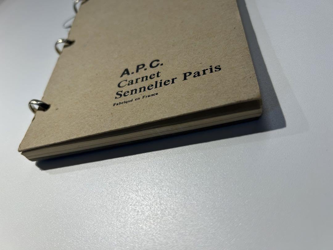 ノート・メモ帳 1985 Amazon.co.jp: レトロ雑貨A.P.C. ノート ヴィンテージ メモ帳
