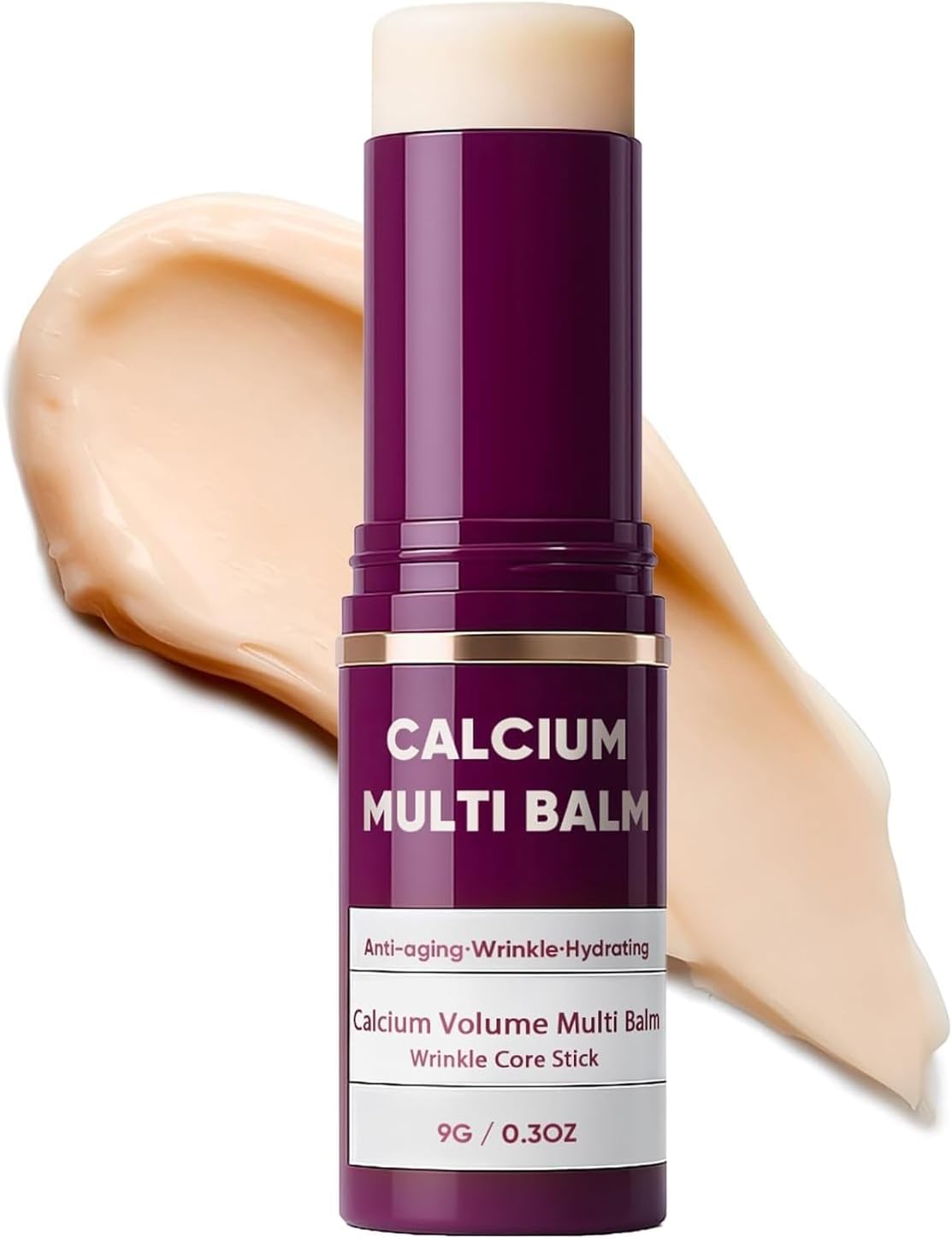 Calcium Volume Multi Balm, Wrinkle Core Stick, Korean Collagen Moisturing Stick，Keep The Skin Moist and Smooth for Eyes