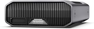 SanDisk Professional 6TB G-Drive Project - External HDD, Thunderbolt 3, USB (10Gbps), 7200RPM Ultrastar Hard Drive, Up to ...