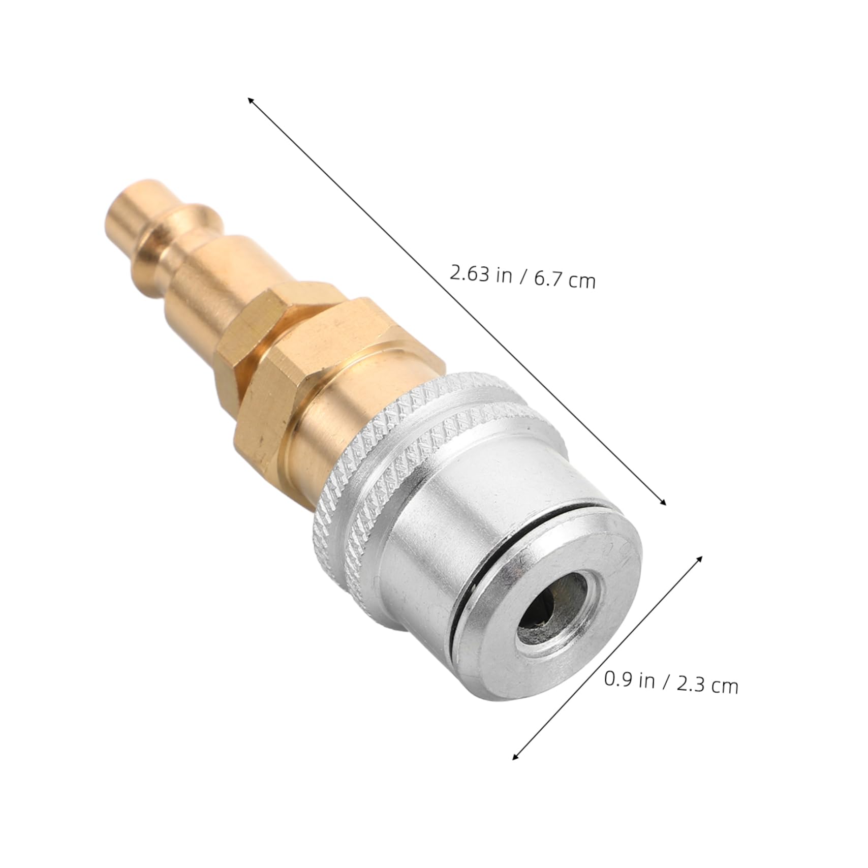 SOLUSTRE Inflator Hose Adapter Tire Inflator Nozzle Adapter Air Pump Accessory for Inflatable Tire