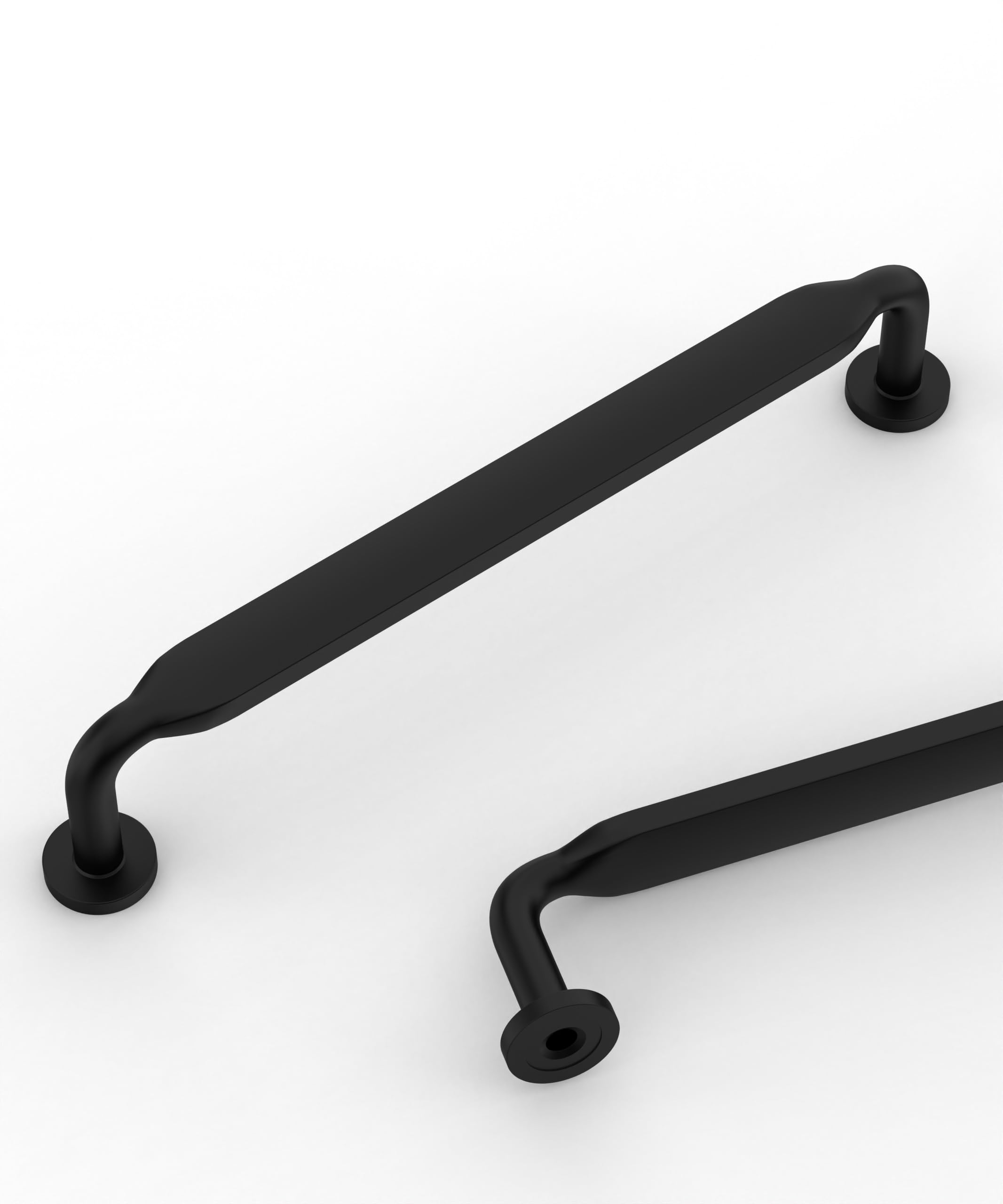 BOUTON DE MEUBLE,E-Brushed 96mm--Poignées De Placard En Alliage De Zinc