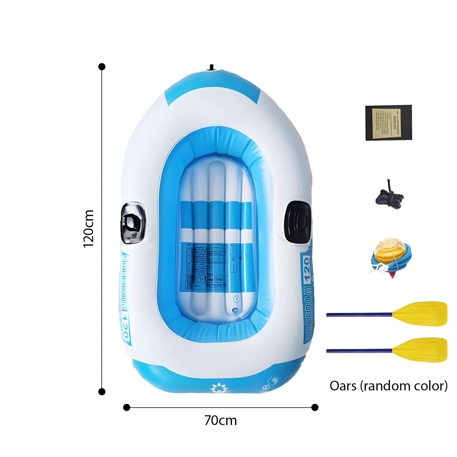 Véhicule gonflable compact, adapté aux petits, montre la qualité naturelle et les flotteurs d'eau rapides pour la saison