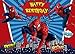 Red Spiderman Photography Backdrop Baby Boys Happy Birthday Party Decorations Vinyl Children Photo Booth Studio Props Background Superhero Cityscape 5x3ft Banner Dessert Table Baby Shower Supplies