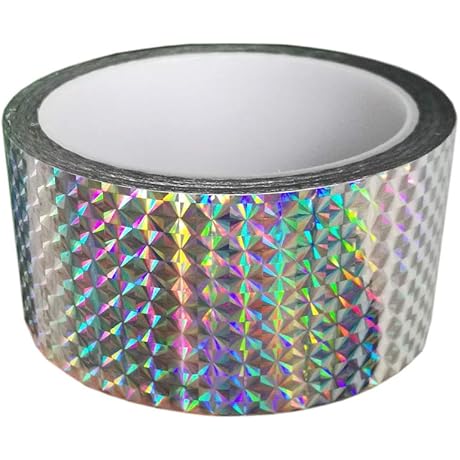 2 Inches Wide Self-Adhesive Holographic Reflective Tape by [Company/Brand Name]