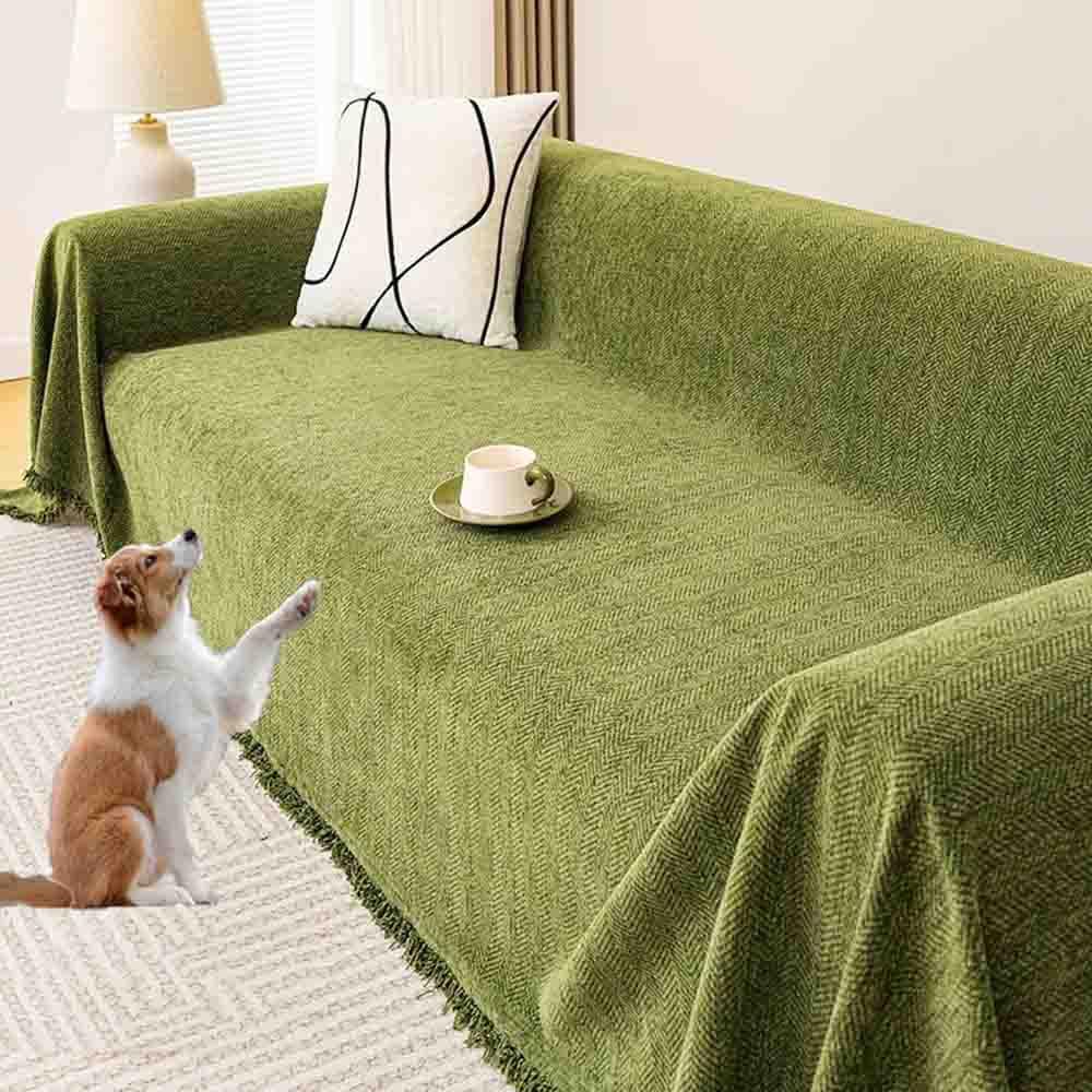 MXCZFC Extra Large Throws for Settees 4 Seater, Chenille Sofa Throws Large 3 Seater, Throws for Sofas Large, Non Slip Sofa Throws Settee Throws for Couch, Armchair and Bed