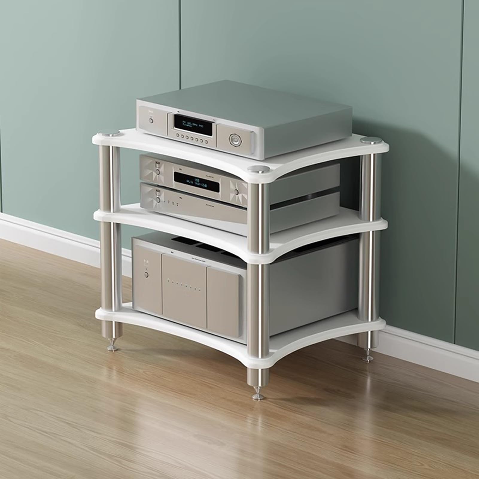 porta-DVD, Supporto for giradischi stereo AV
