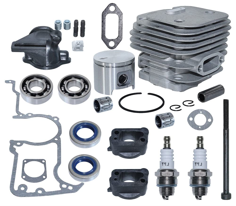 Kit de pistón de Cilindro de 48Mm, para Husqvarna 61 268 272 para Piezas de Motosierra para Jonsered 625 630, 503 53 20 71
