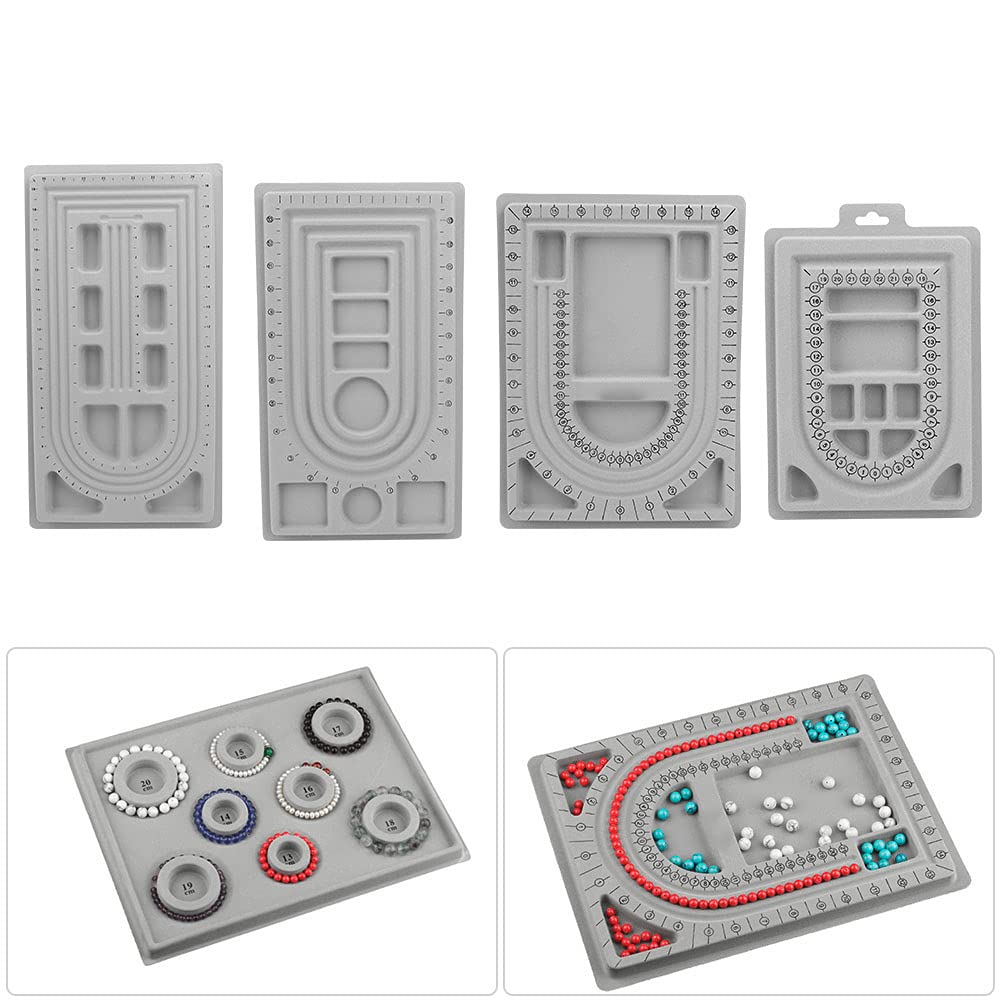 Bead Board DIY Design Boards for Jewelry Bracelet Necklace Making Bracelet Design Tray Jewelry Making Board