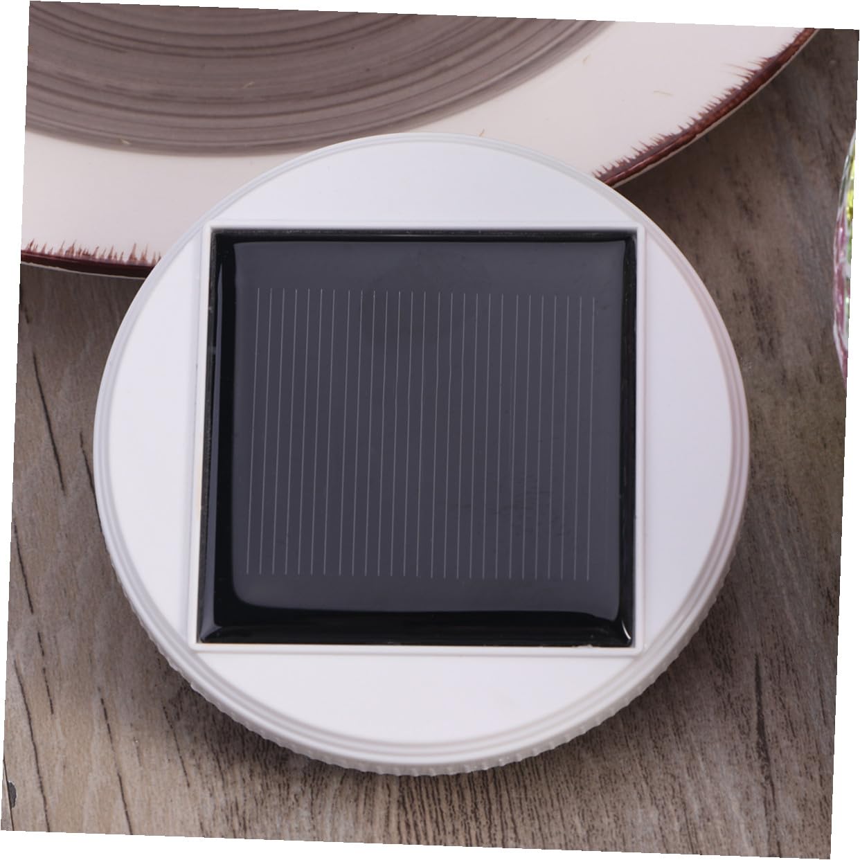 KICHOUSE Luce Solare da Esterno in Vetro, Sfera LED per Giardino | 2 Modalità Luce Singola e Cambio Colore, e Risparmio Energetico, per Patio e Natale