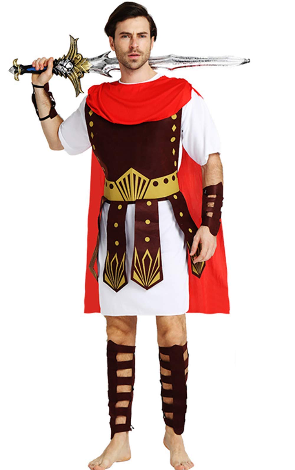 Amazon | [S&C Live cosplay] 中世期 ローマ戦士コスプレ衣装4点セット