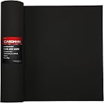 CASOMAN Professional Tool Box Liner and Drawer Liner - 16 inch (Wide) x 6 feet (Long), Non-Slip,Black