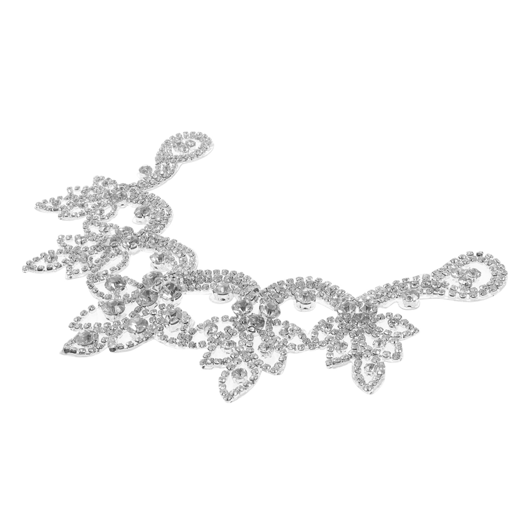 STOBOK 3pezzi Rhinestones Patch Per Abbigliamento e Scarpe Applicazione Termoadesiva Glitter Per Riparazione e Decorazione Per e Accessori