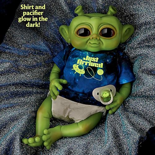 Muñeco Alien Bebé de Silicona The Ashton-Drake 13.5 in miniatura 4