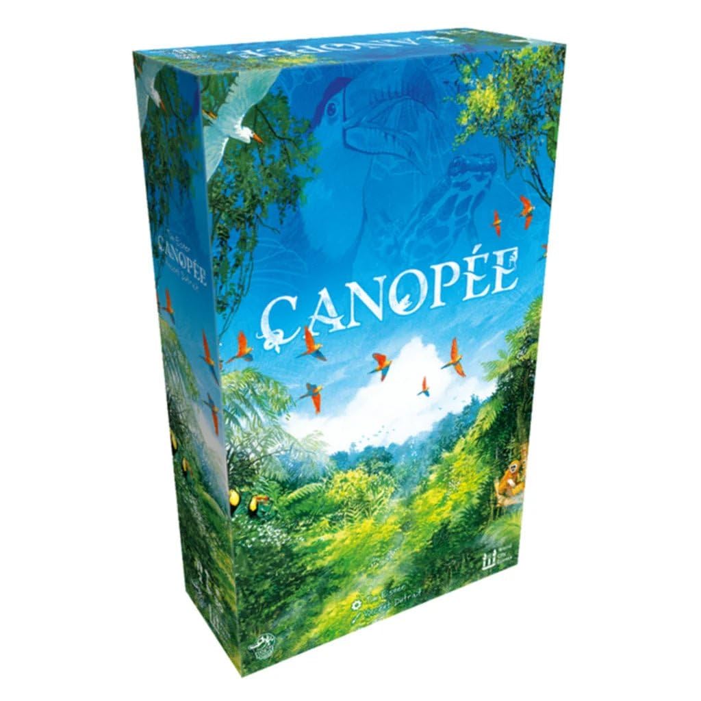 LUCKY DUCK GAMES Canopée - Jeu de cartes pour deux joueurs - Boîte - Cartes, Jetons - Plastique - Moderne - Nature - Version française - Adulte - 18+