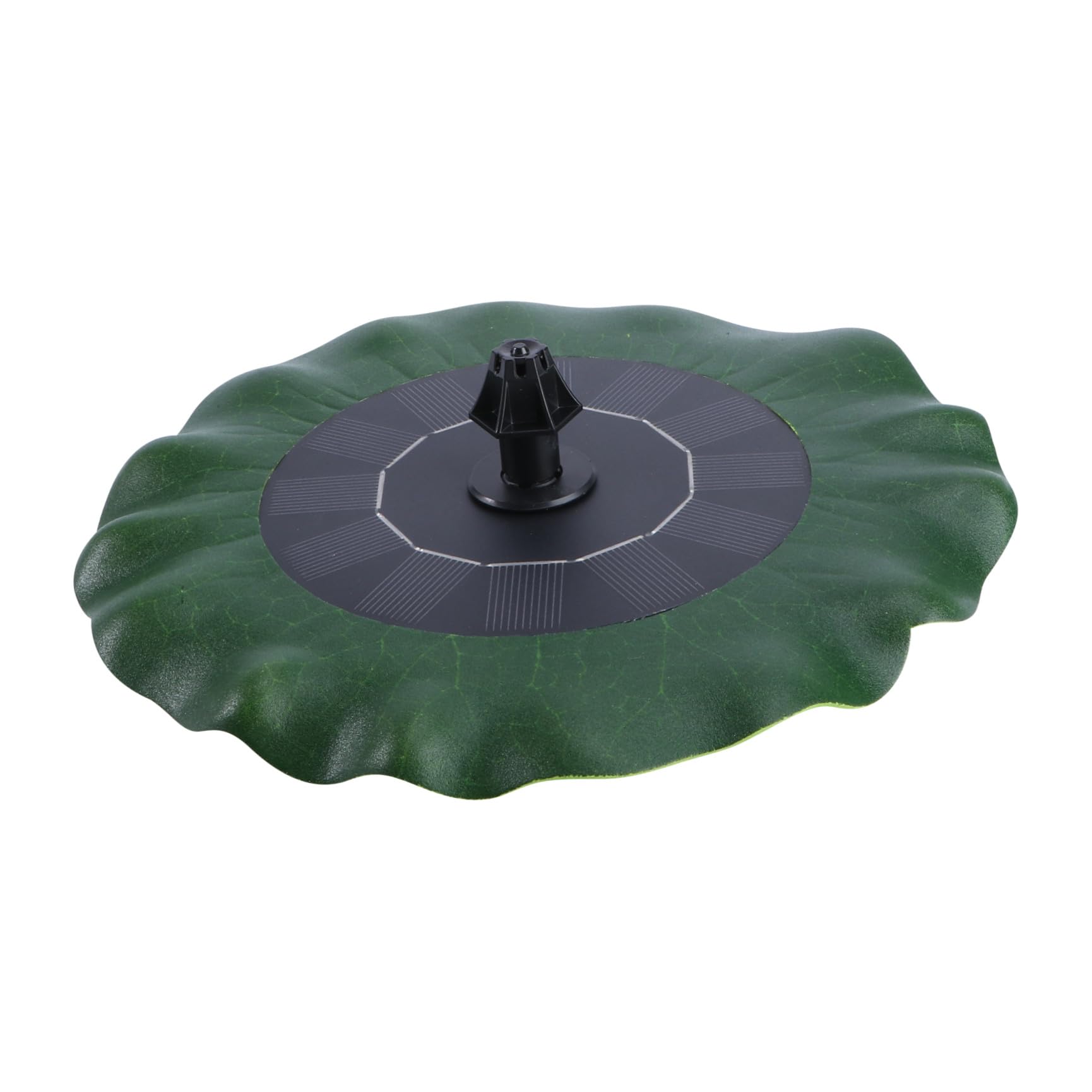 Pompa Solare Pompa Acqua Dc senza Spazzole per a Forma Loto Plastico, Facile da Spostare, Decorazione Galleggiante per Laghetto da Giardino