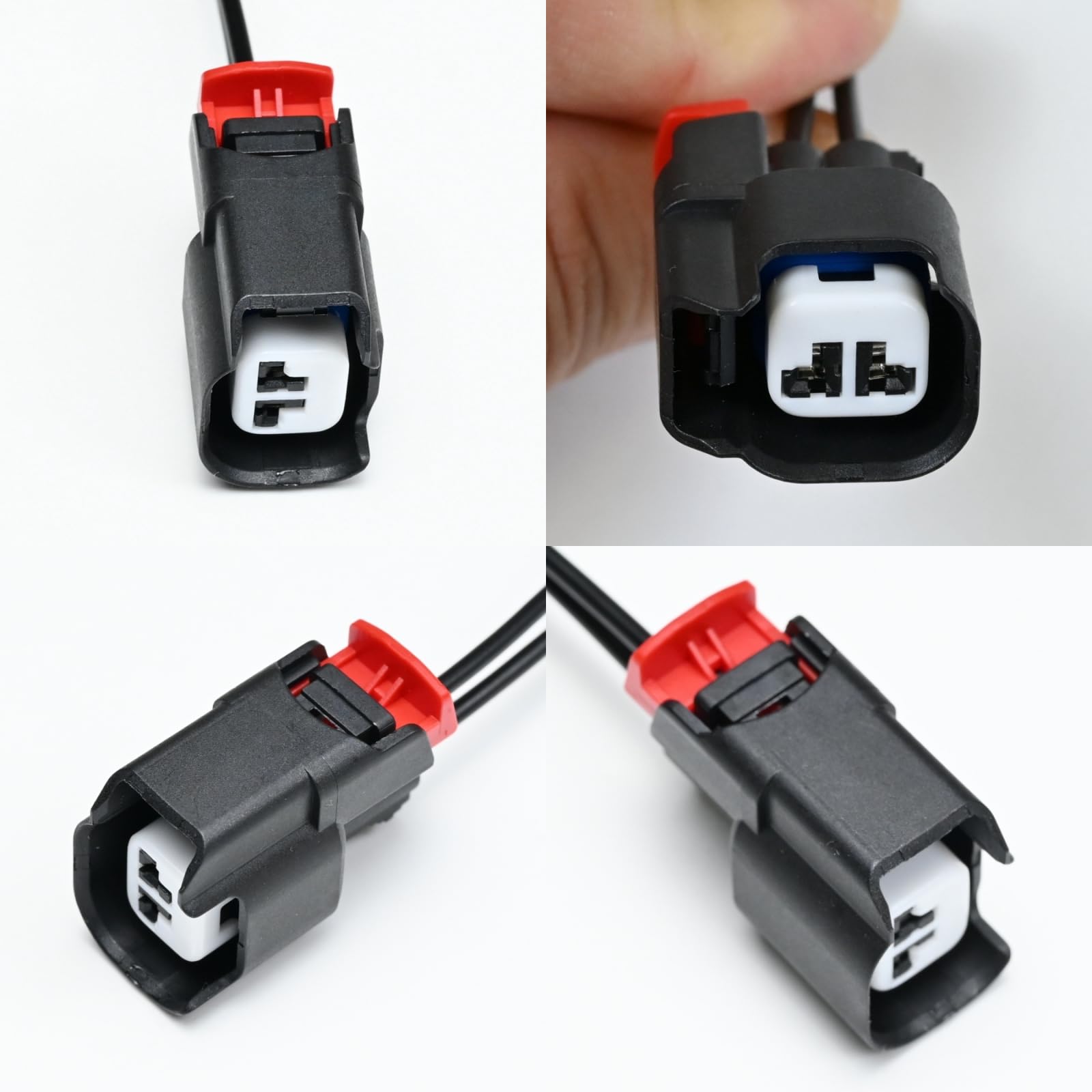 HiSport Conector De Sensor De Velocidad De Rueda ABS 645-134 Compatible Con Buick, Cadillac CT4, CT5, CT6, Escalade, XT4, Chevrolet, Chrysler, Dodge, Ford, GMC, Jeep, Lincoln, Ram 1500, 2500, 3500