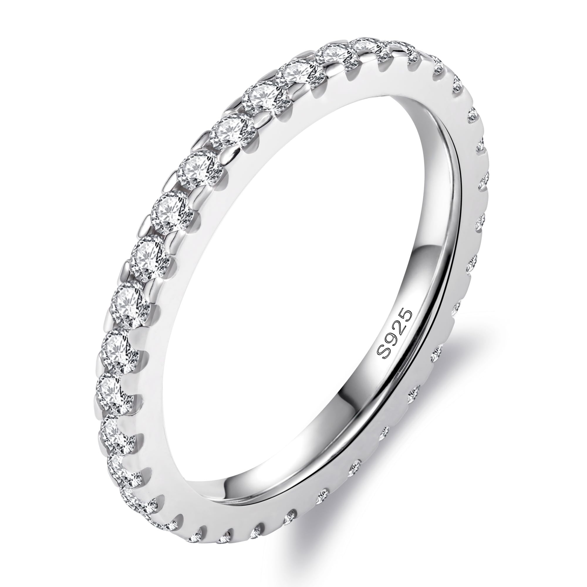 Delzzad Moissanite Eternity Band