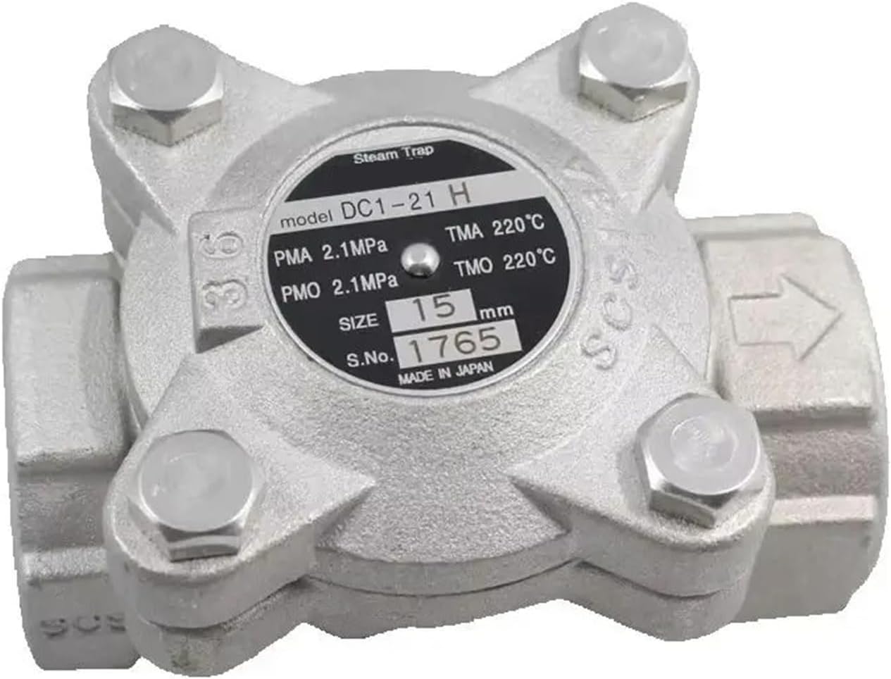 Balanced Pressure Thermostatic Steam Trap DC1-21H(DN15)