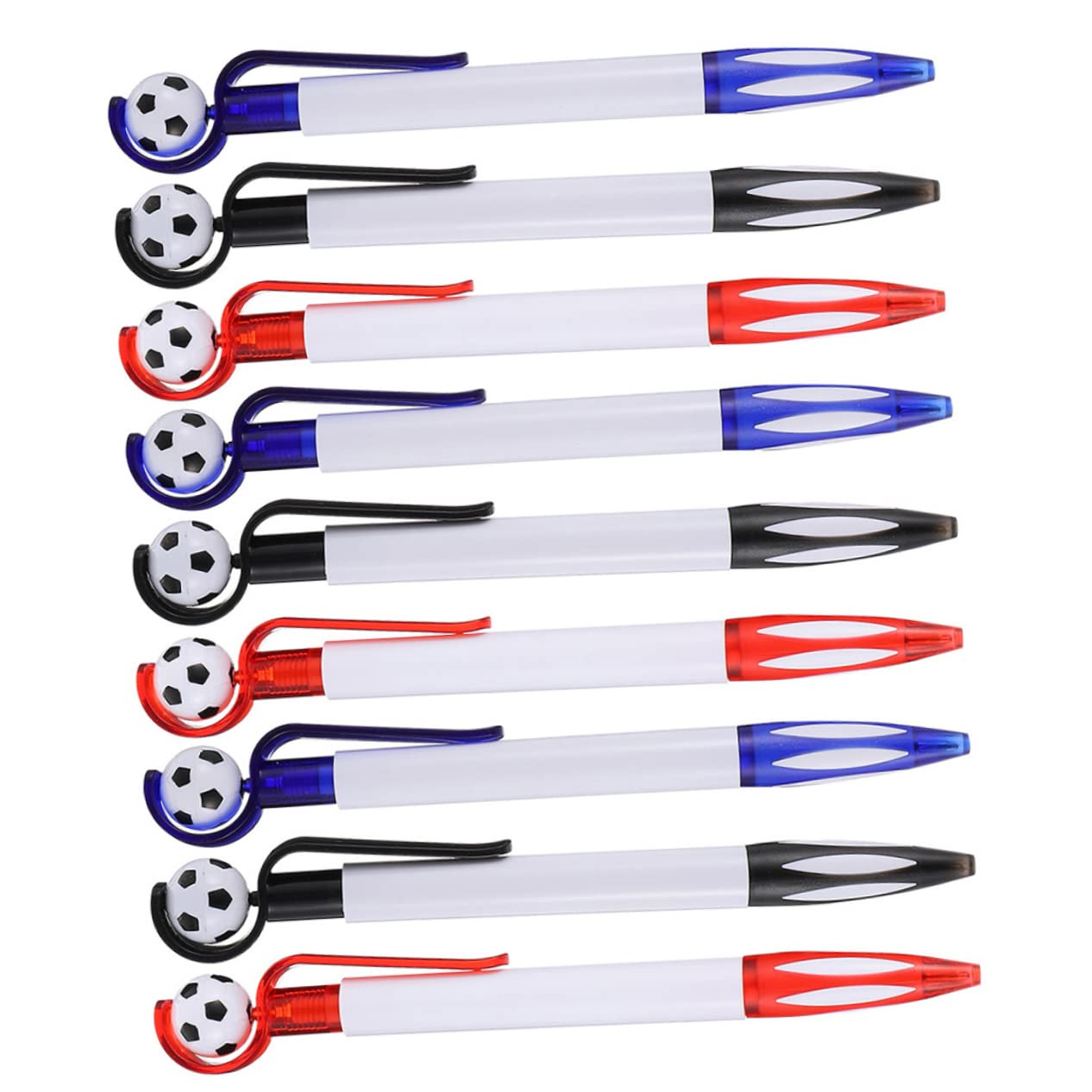 4 Set Penna A Sfera Sport Portapenne Da Calcio Gioco Poster Calcio Per Squadra Favore Del Calcio Borse Per Bomboniere Da Calcio Palla Penna Retrattile Plastica 9 Pezzi * 4