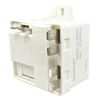 1PCS RVA2ALKL Control Box, 35A Well Pump Relay, 230V, Auto, Panel Mount, Silver NO Contact, Fit for 5-15HP Franklin Control Boxes, Replaces 155031102, 155031110, 305213902