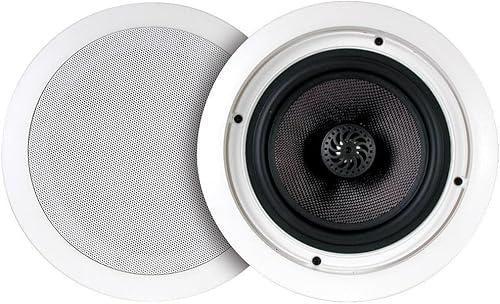 Par de altavoces de techo de 6" - con amplificador estéreo de 30 W y Bluetooth