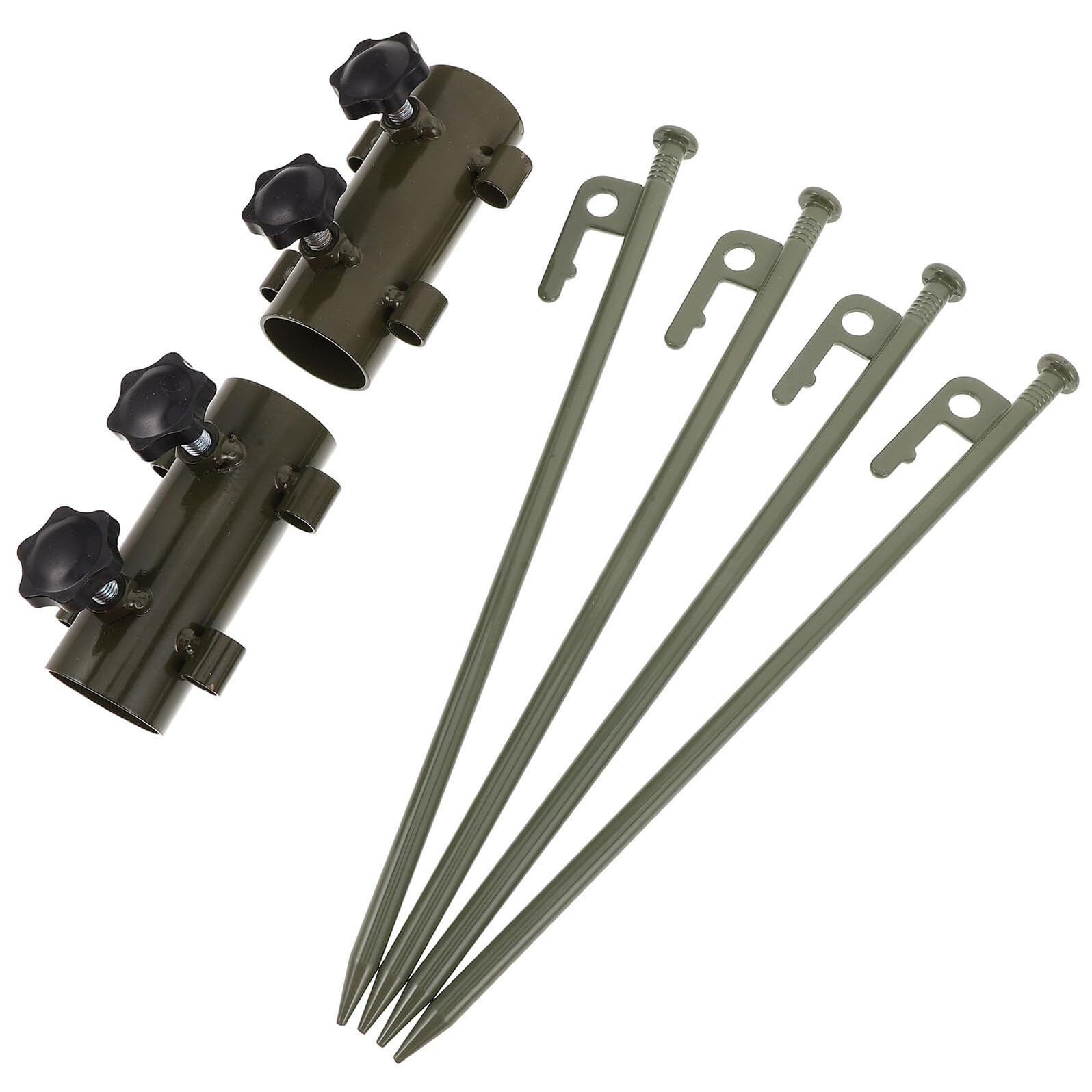 Fixateur de tige de support de tente : stoppez l'instabilité de votre auvent au sol