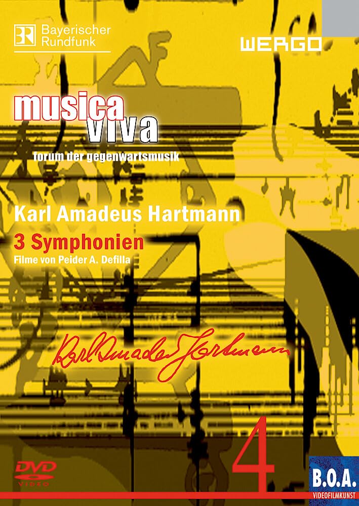 Hartmann- Symphonies Nos. 1, 5 and 8 [DVD]