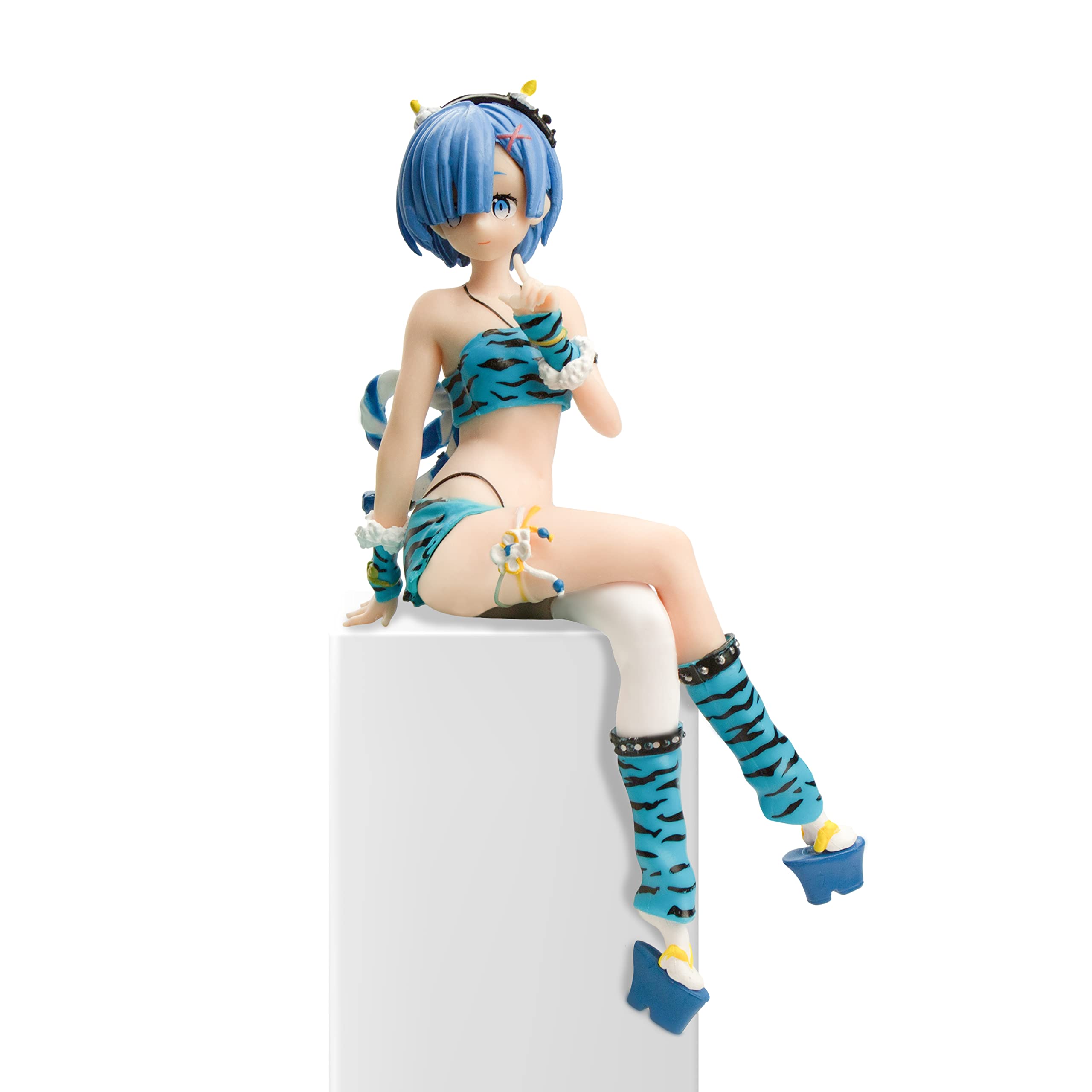 Amazon.com: NINJAMO Re Zero Rem Setsubun Oni Version Cute