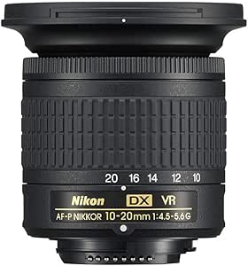 Nikon AF-P DX NIKKOR 10-20mm f/4.5-5.6G VR Lens Black