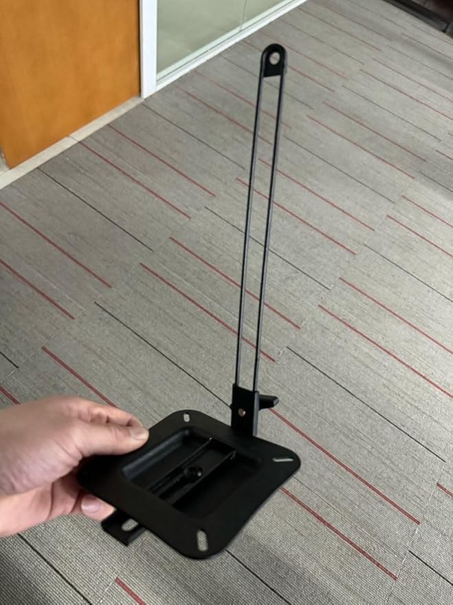 Image of Audiovan Speaker Stands Height Adjustable for Satellite & Small Bookshelf Speakers, Set of 2 Floor Stand Mount for Bose Polk JBL Sony Yamaha Load Bearing Upto 10 kgs Model : SK1002