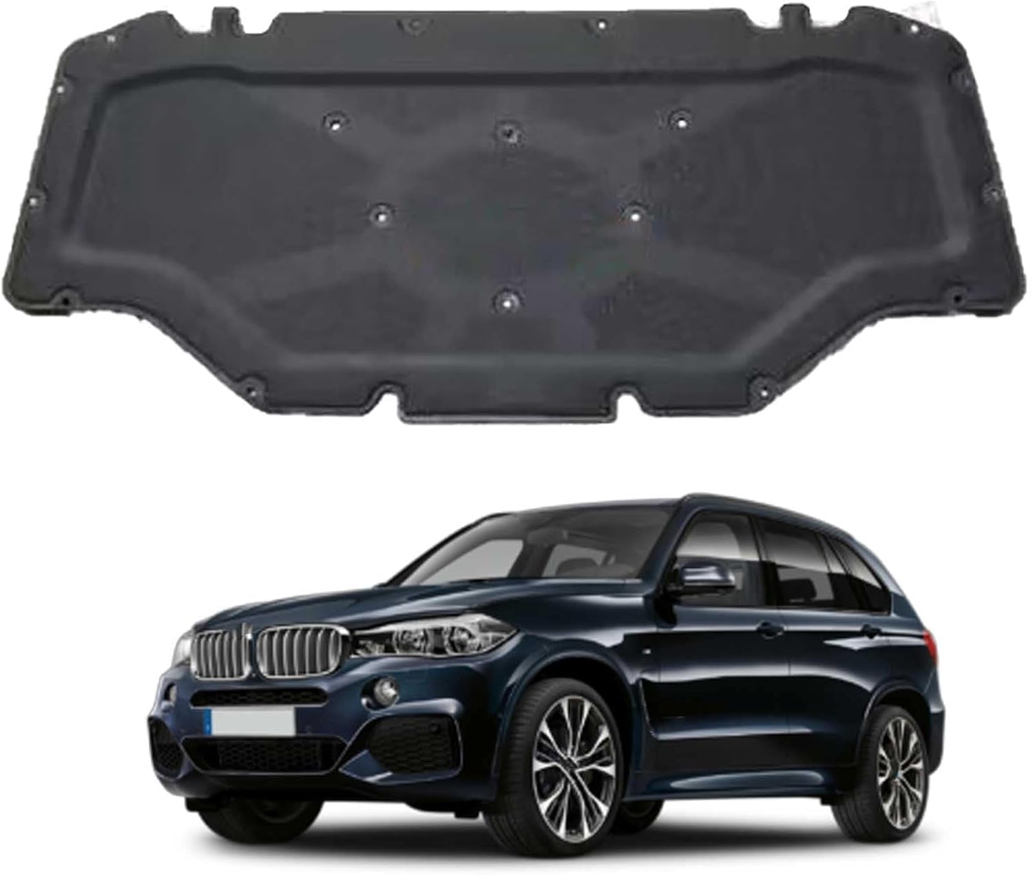 Aislante de capó para motor de BMW X5 F15 de 2013 a 2018: viaje con total confort y silencio