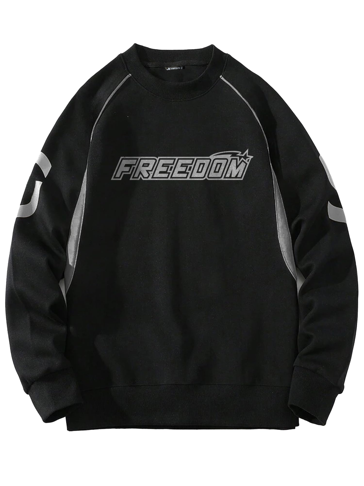 Jump cuts||Cottonblend Tshirt for Men||RaglanFullsleeve Tshirts||Printed Regular fit Tshirt for Men