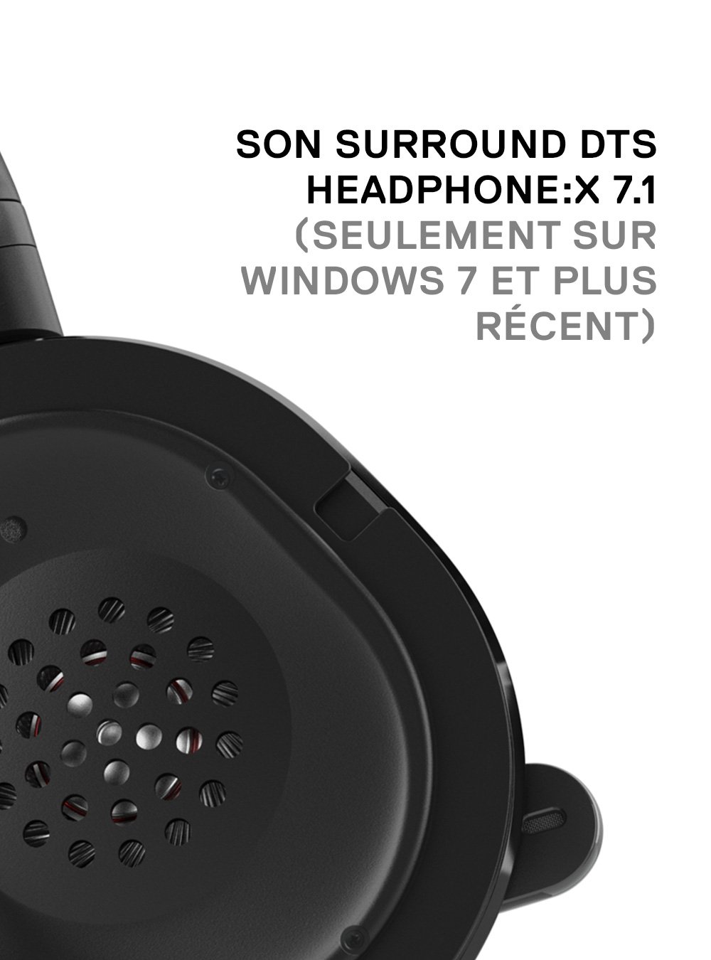 SteelSeries 61444 Arctis 5 [Legacy Edition], Casque Gaming, Illumination RGB, DTS 7.1 Surround pour PC, PC , Mac , PlayStation 4 , Mobile , VR - Blanc