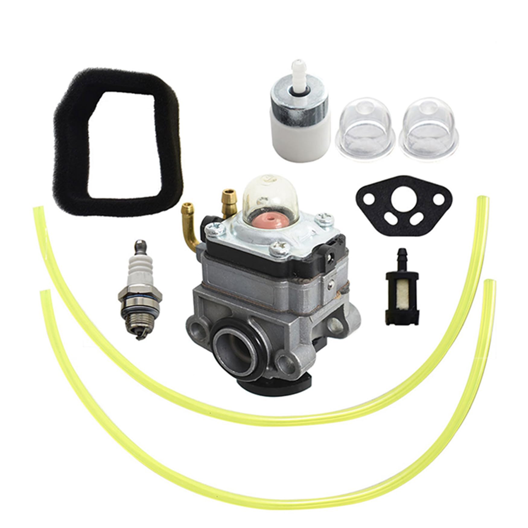WFLNHB TB575SS TB590BC Carburetor Replacement for Troy Bilt TB146EC TB525CS TB26TB TB475SS TB490BC TB425CS for 753-05251 753-1225 753-04296 753-04745 WYL-229 WYL-229-1-image-41