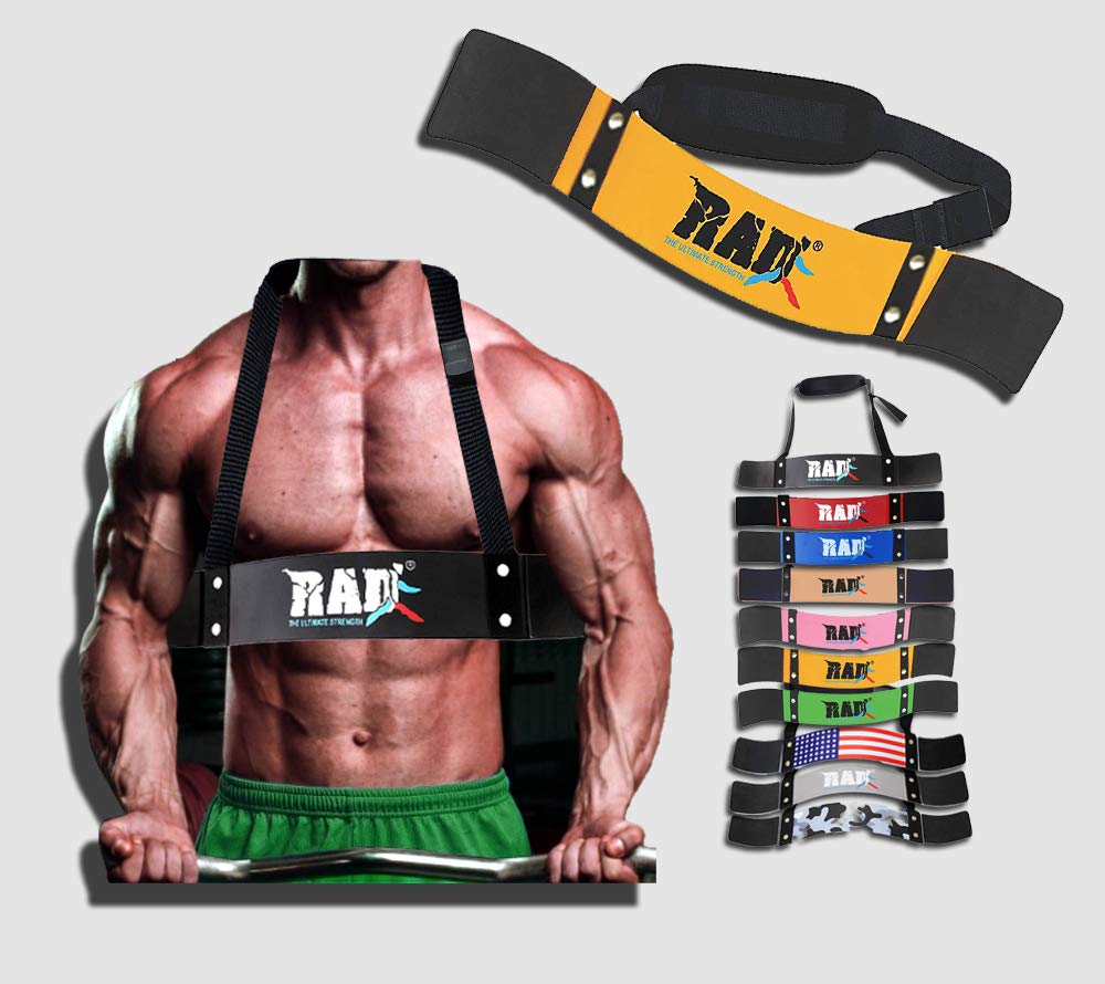 RAD Arm Blaster for Biceps & Triceps - Build Powerful Arms with Bicep Blaster Curl Support Isolator - Bicep Curl Machine