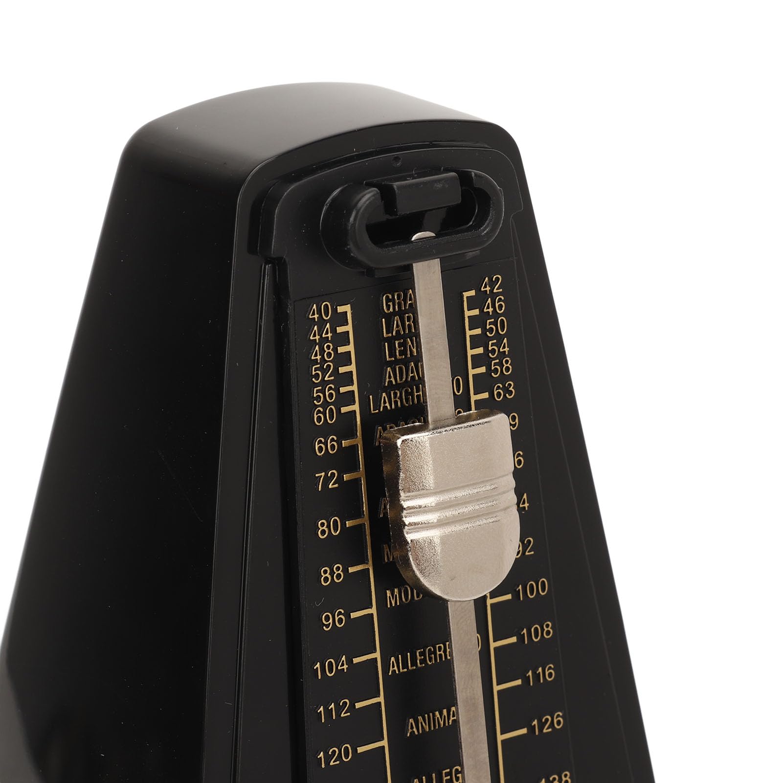 Kunststoffstahlkern Mechanischer Metronom Hohe Härte Absschale 40~208 Beats Range Auswahl 0, 2, 3, 4, 6, Leicht zu üben mit Klavier Geigengitarrenbass