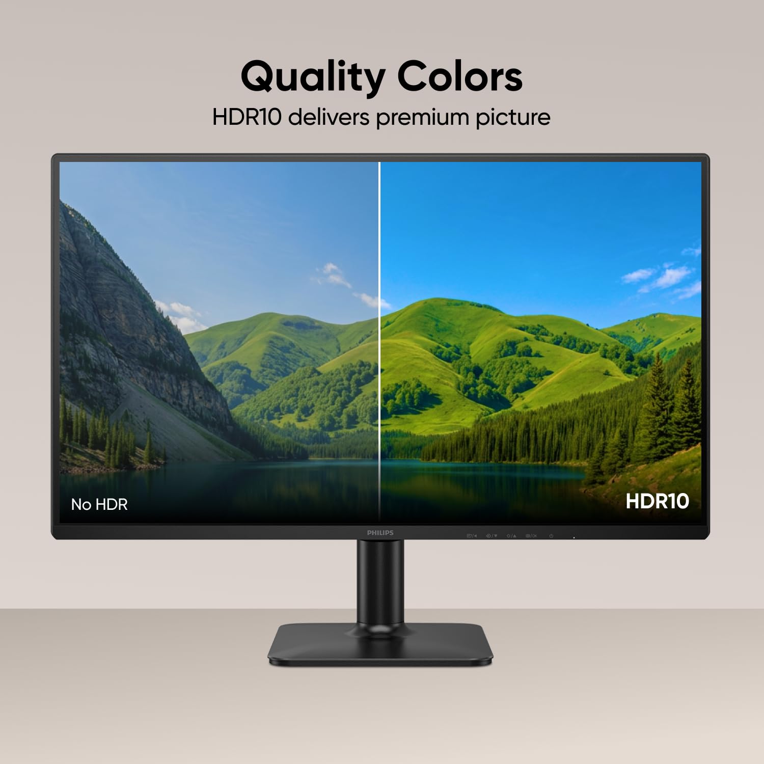 Philips 24" Gaming Monitor FHD 180Hz Overlocked IPS HDR10, 24E2G2200 view 9