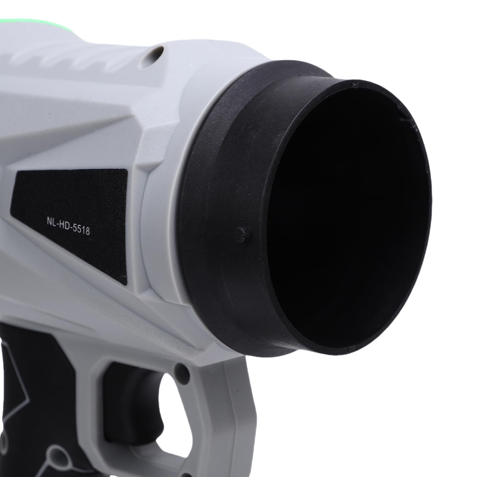 Ventilador eléctrico Turbo de Alta Potencia Soplador de Hojas inalámbrico con 1280 g de presión de Viento Motor sin escobillas de 33000 RPM Soplador de Mano liviano de Velocidad (Verde)