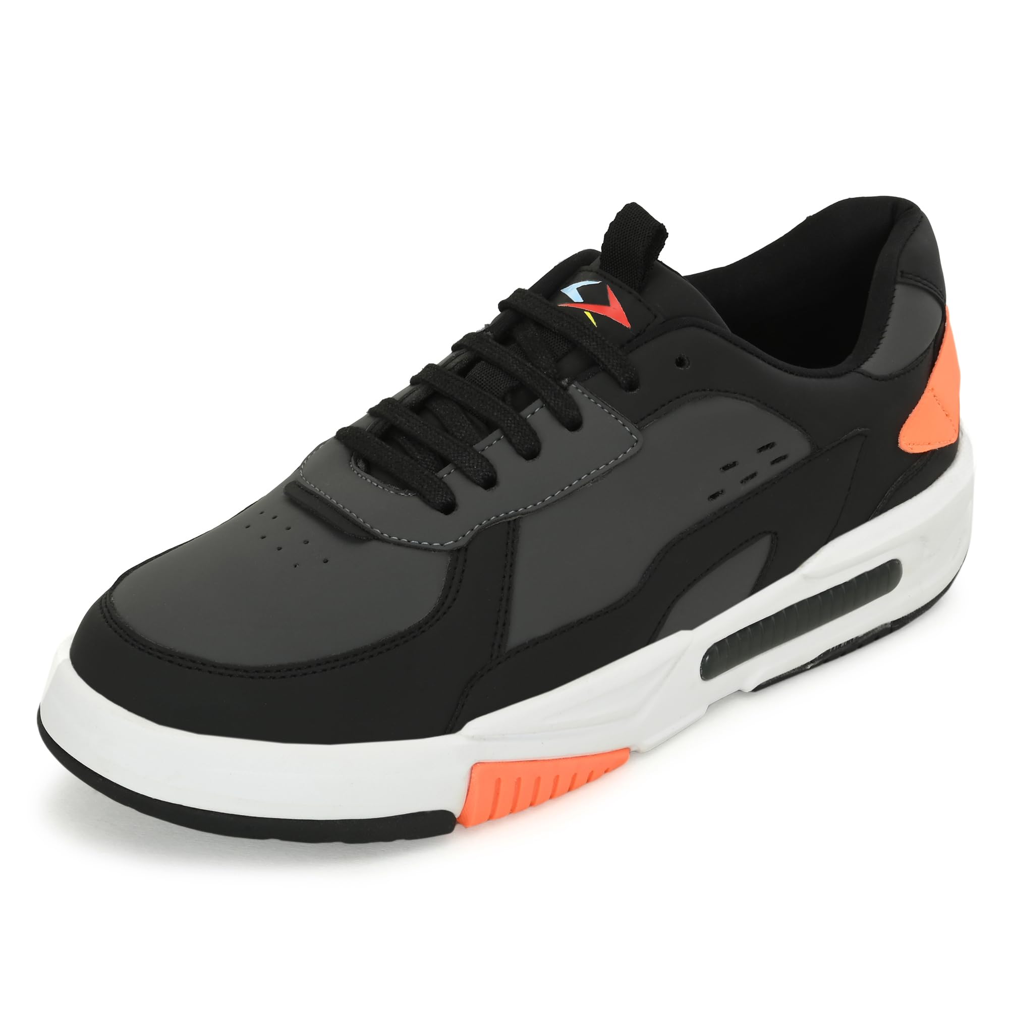 Cruiser Sneaker for Men | Comfort & Style with Soft Cushioned Insole | Trendy Lace-Up Design for Casual Outfits 2601-1 Black (B0D83YBCWX) Amazon Price History, Amazon Price Tracker