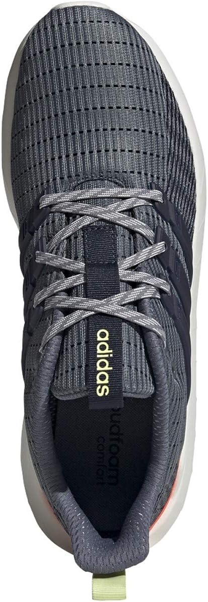 adidas mens Questar Flow Sneaker Running Shoe, Onix/Ink/Solar Red, 12.5 US