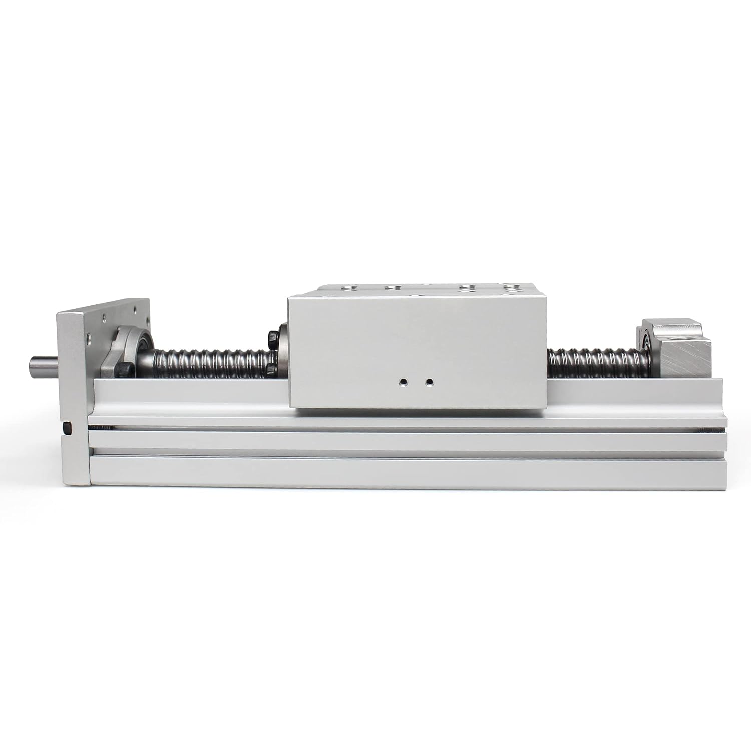 RATTMMOTOR FBX100-400mm Heavy CNC Linear Actuator Kit, Aluminum Alloy Fully Enclosed Linear Motion Stage Actuator Double Linear Slide Rail X Y Z Axis Linear Slide Table Linear Motion Guide for CNC