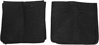 Kadimendium Saco de cultivo de plantas, saco de cultivo de vegetais, material de feltro preto, saco de berçário, saco de plantio para plantar flores para jardinagem em casa (15 galões) 35 * 35 * 35)